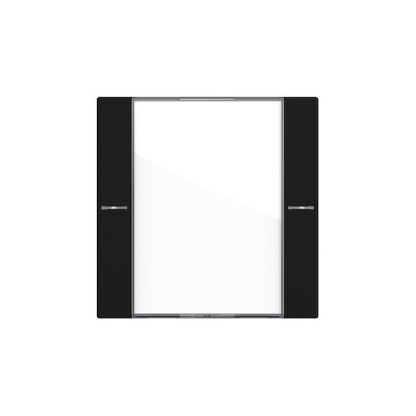 Gira 5771005 Wippenset 1-fach Beschriftungsfeld Tastsensensor 4.55 Klar/Schwarz m