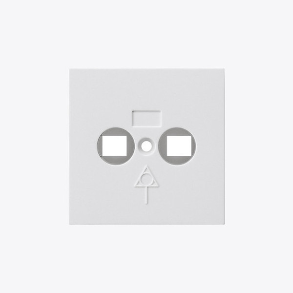 Gira 810903 Abdeckung Potenzialausgleich-Dose System 55 Reinweiß