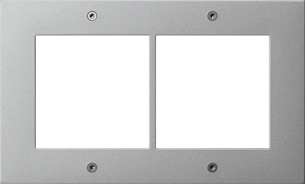 Gira 850265 Designrahmen 2-fach Türstation AP Gira TX_44 F Alu
