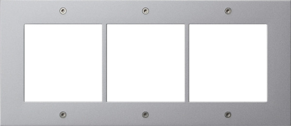 Gira 850365 Designrahmen 3-fach Türstation AP Gira TX_44 F Alu
