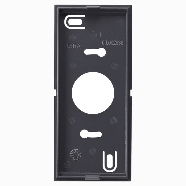 Gira 850528 Montageplatte Wohnungsstation AP + Gong System 55 Anthrazit