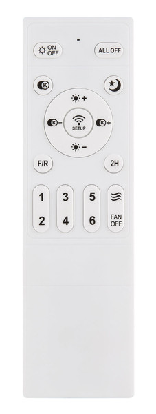 Globo Modesto LED Deckenventilator 20W CCT Grau Dunkel, Metall Fernbedienung Nachtlicht Memoryfunktion Ø17,5cm 03607