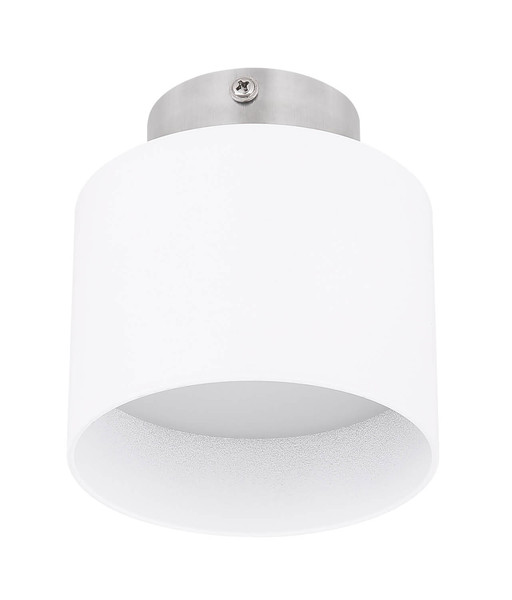 Globo Jenny LED Deckenleuchte 16W Warmweiß Weiß, Aluminium Ø14cm 12016W