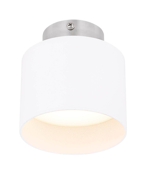 Globo Jenny LED Deckenleuchte 16W Warmweiß Weiß, Aluminium Ø14cm 12016W