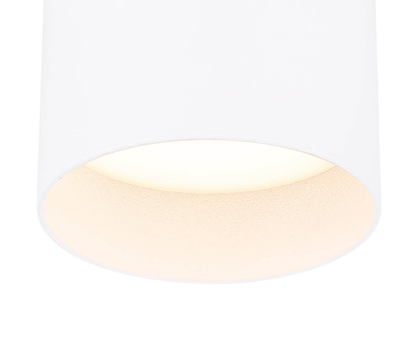 Globo Jenny LED Deckenleuchte 16W Warmweiß Weiß, Aluminium Ø14cm 12016W