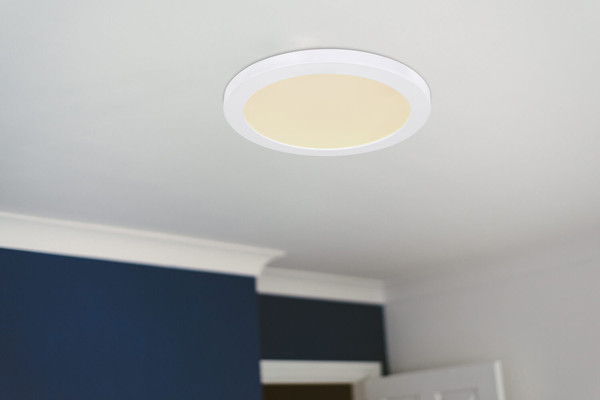 Globo Lasse LED Deckenleuchte 24W CCT Weiß Ø29,8cm 12379-24W