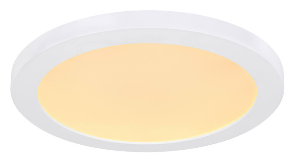 Globo Lasse LED Deckenleuchte 24W CCT Weiß Ø29,8cm 12379-24W