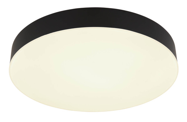 Globo Matthew LED Deckenleuchte 24W CCT Schwarz Matt Ø30cm 12384-24