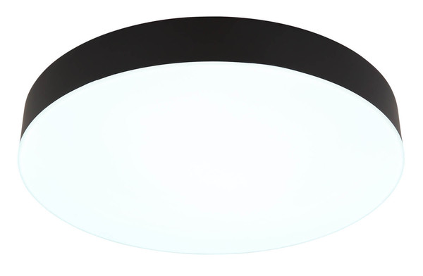 Globo Matthew LED Deckenleuchte 24W CCT Schwarz Matt Ø30cm 12384-24