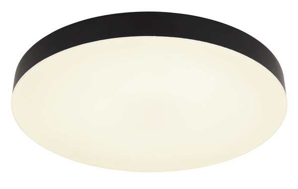 Globo Matthew LED Deckenleuchte 36W CCT Schwarz Matt Ø40cm 12384-36