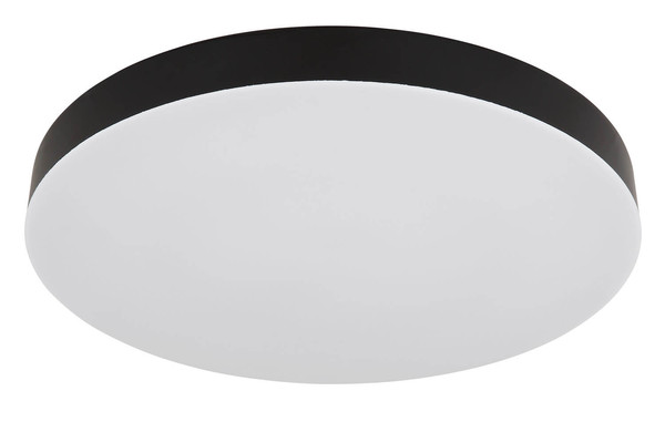 Globo Matthew LED Deckenleuchte 36W CCT Schwarz Matt Ø40cm 12384-36