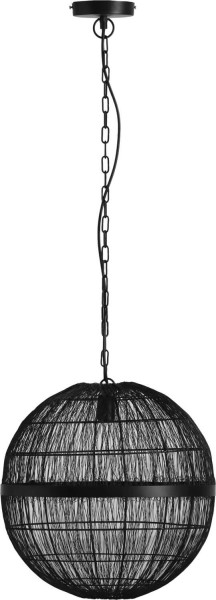 Globo Hermi Ii E27 Hängeleuchte 40W Schwarz Matt, Metall Ø40cm 14994H2