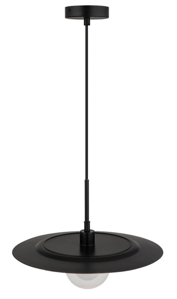 Globo Riga G9 Hängeleuchte 5W Schwarz Matt, Metall Ø33cm 15169G