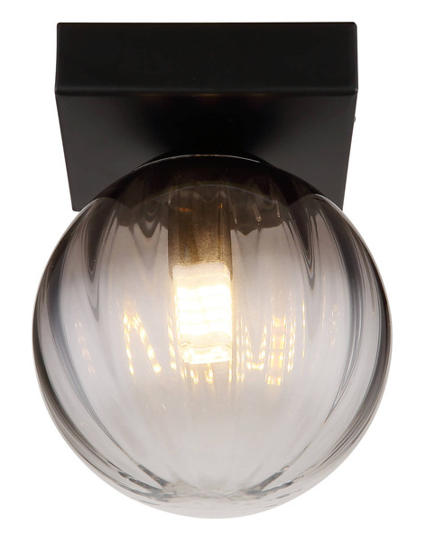 Globo Dallerta G9 Wandleuchte 10W Schwarz Matt, Metall Ø12cm 15216-1