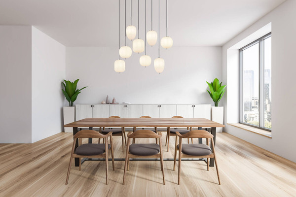 Globo Blacky I E14 Hängeleuchte 8-fach 40W Nickel Matt, Metall 120cm 15345-8NO