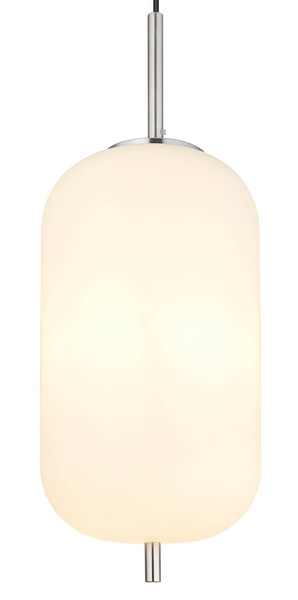 Globo Blacky I E27 Hängeleuchte 60W Nickel Matt, Metall Ø22cm 15345H2NO