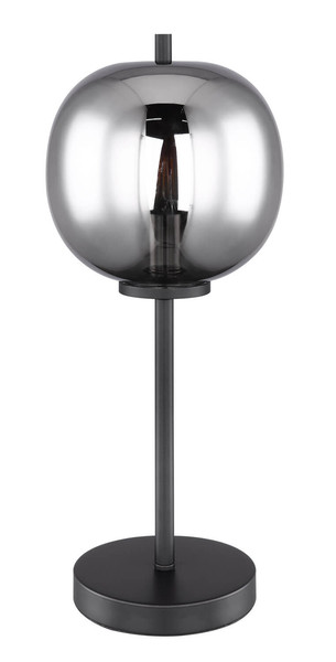 Globo Blacky E14 Tischleuchte 40W Schwarz, Metall Ø18,5cm 15345T