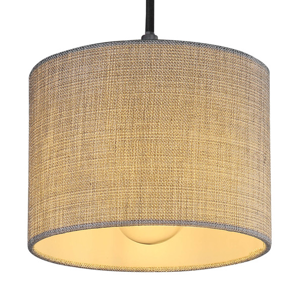 Globo Roger E27 Wandleuchte 40W Schwarz Matt, Metall Ø18cm 15378W