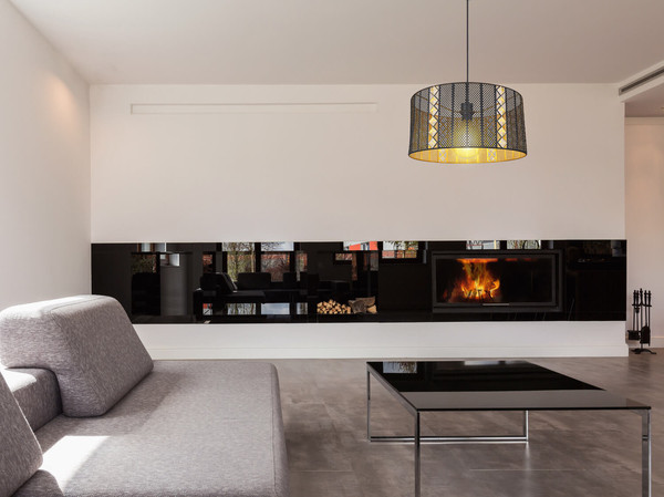 Globo Abini E27 Hängeleuchte 60W Schwarz Matt, Metall Ø42cm 15450H