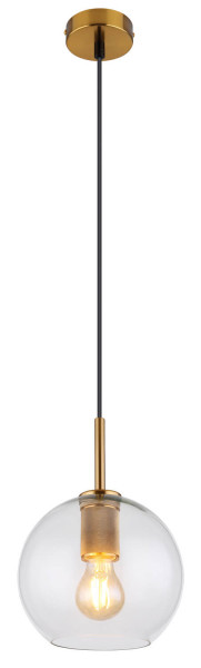 Globo Adara E27 Hängeleuchte 60W Messingfarben, Metall Ø20cm 15462H