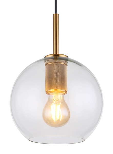 Globo Adara E27 Hängeleuchte 60W Messingfarben, Metall Ø20cm 15462H