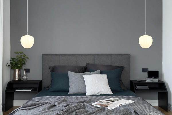 Globo Maxy E27 Hängeleuchte 60W Weiß Matt, Metall Ø29cm 15548H1W