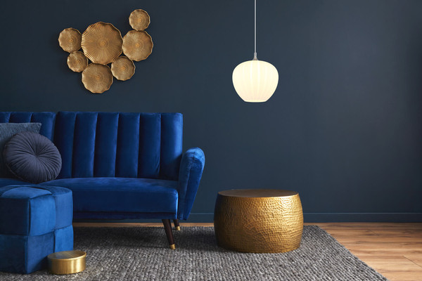 Globo Maxy E27 Hängeleuchte 60W Weiß Matt, Metall Ø40cm 15548H2W