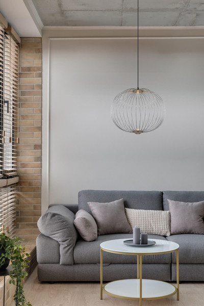 Globo Galway LED Hängeleuchte 15W Warmweiß Nickel Matt, Metall Memoryfunktion Ø50cm 15652H1N