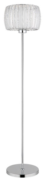 Globo Stehleuchte Maribel E27 Verchromt Metall 150cm