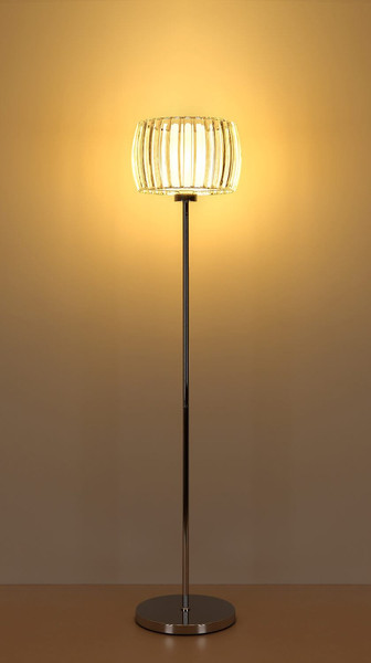 Globo Stehleuchte Maribel E27 Verchromt Metall 150cm
