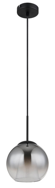 Globo Barry E27 Hängeleuchte 40W Schwarz Matt, Metall Ø20cm 15749H