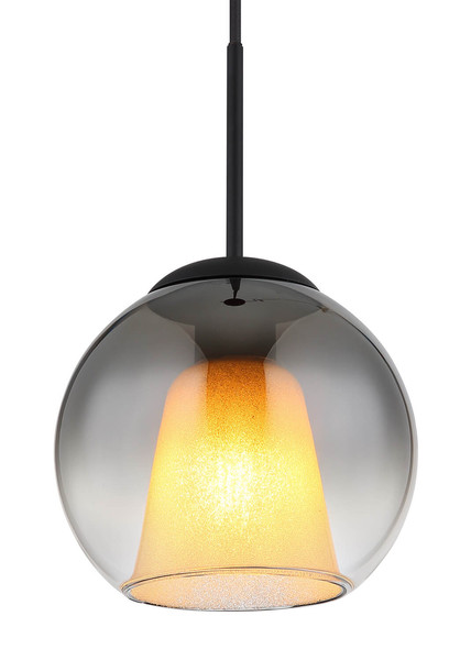 Globo Barry E27 Hängeleuchte 40W Schwarz Matt, Metall Ø20cm 15749H