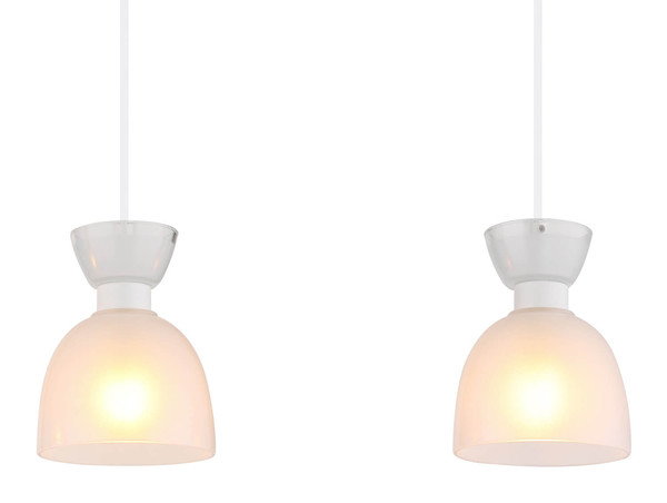 Globo Massey E14 Hängeleuchte 3-fach 40W Weiß Matt, Metall Ø13cm 15769W-3