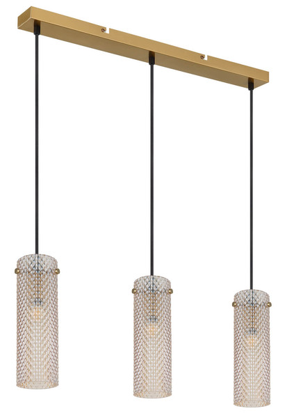 Globo Karolo E14 Hängeleuchte 3-fach 40W Goldfarben, Metall Ø8cm 15775-3H