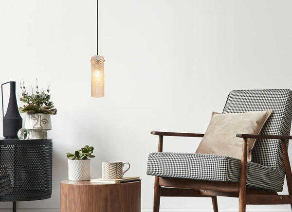 Globo Karolo E14 Hängeleuchte 40W Goldfarben, Metall Ø8cm 15775H