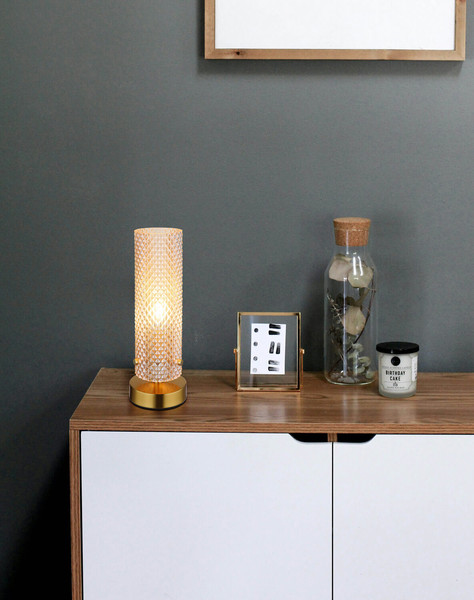 Globo Karolo E14 Tischleuchte 40W Goldfarben, Metall Ø8cm 15775T