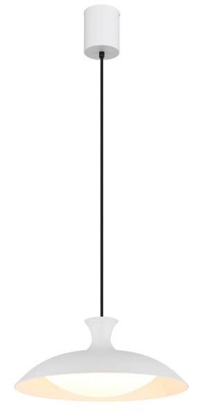 Globo Rocha LED Hängeleuchte 18W CCT Weiß Matt, Metall Memoryfunktion Ø40cm 15781W