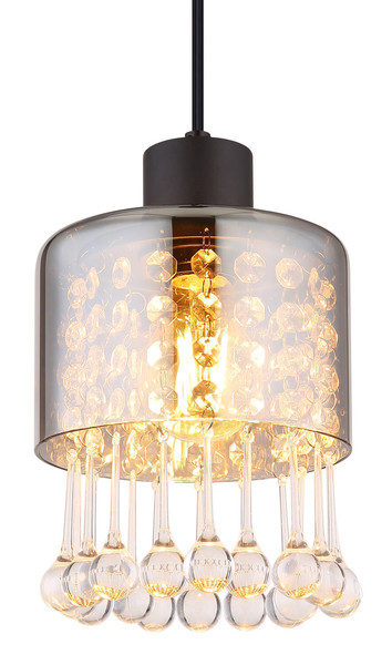 Globo Hendry E27 Hängeleuchte 15W Schwarz Matt, Metall Ø15cm 15884H