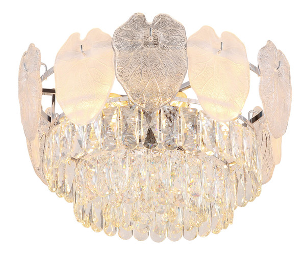 Globo Benjamin E14 Deckenleuchte 8-fach 6W Verchromt, Metall Ø50cm 15888D