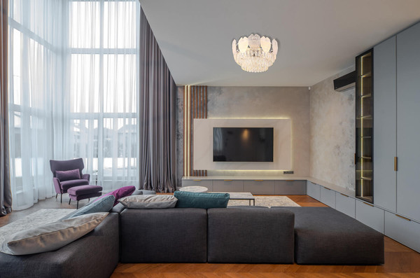 Globo Benjamin E14 Deckenleuchte 8-fach 6W Verchromt, Metall Ø50cm 15888D