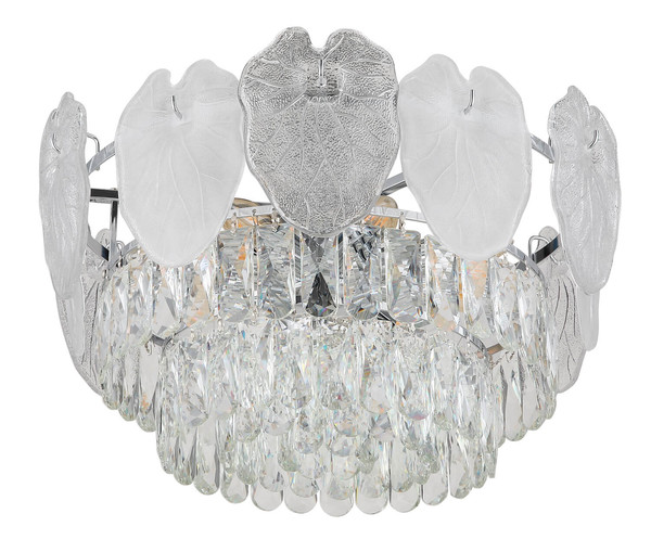 Globo Benjamin E14 Deckenleuchte 8-fach 6W Verchromt, Metall Ø50cm 15888D