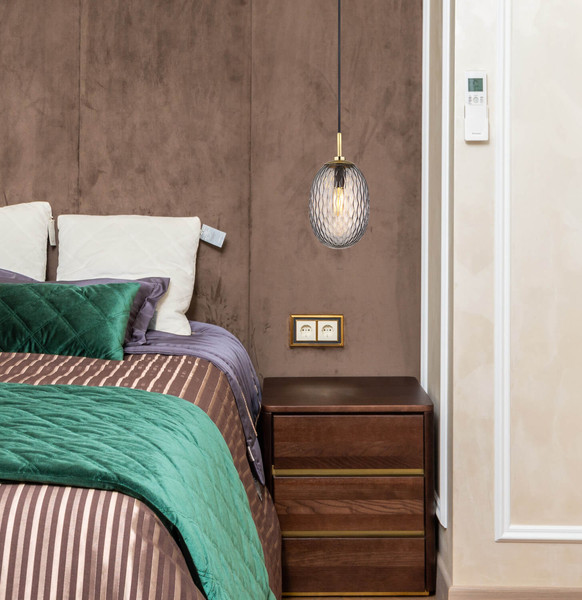 Globo Devin E14 Hängeleuchte 40W Goldfarben Matt, Metall Ø15cm 15899H1