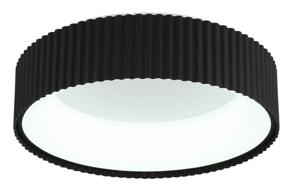 Globo Kemp LED Deckenleuchte 45W CCT Weiß Matt, Metall Memoryfunktion Ø46cm 15924DS