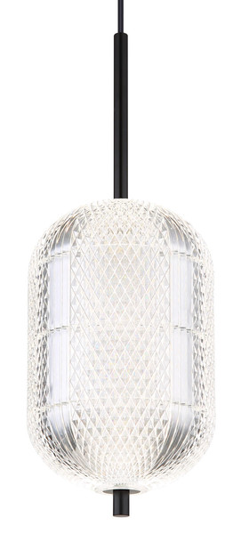 Globo Kurius LED Hängeleuchte 12W CCT Schwarz Matt, Metall Memoryfunktion Ø15cm 16043H