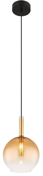 Globo Lopusa G9 Hängeleuchte 10W Schwarz Matt, Metall Ø18cm 16044H1