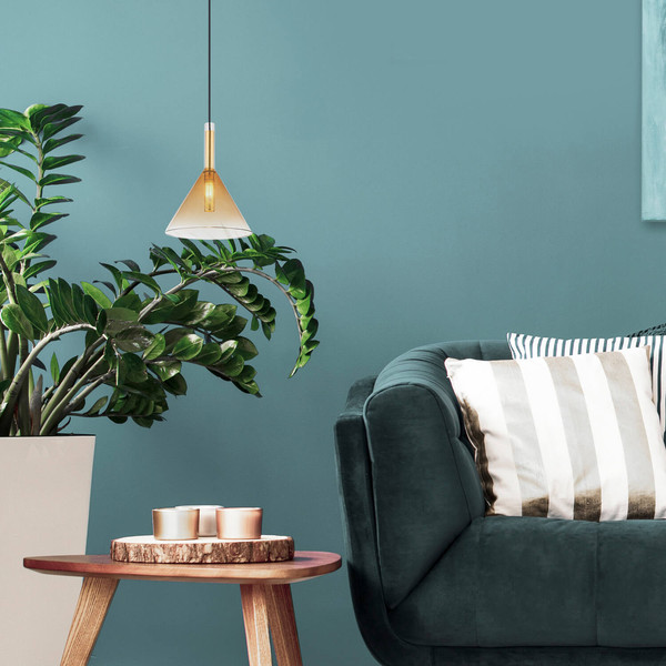 Globo Lopusa G9 Hängeleuchte 10W Schwarz Matt, Metall Ø20cm 16044H