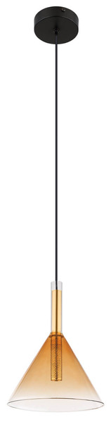 Globo Lopusa G9 Hängeleuchte 10W Schwarz Matt, Metall Ø20cm 16044H