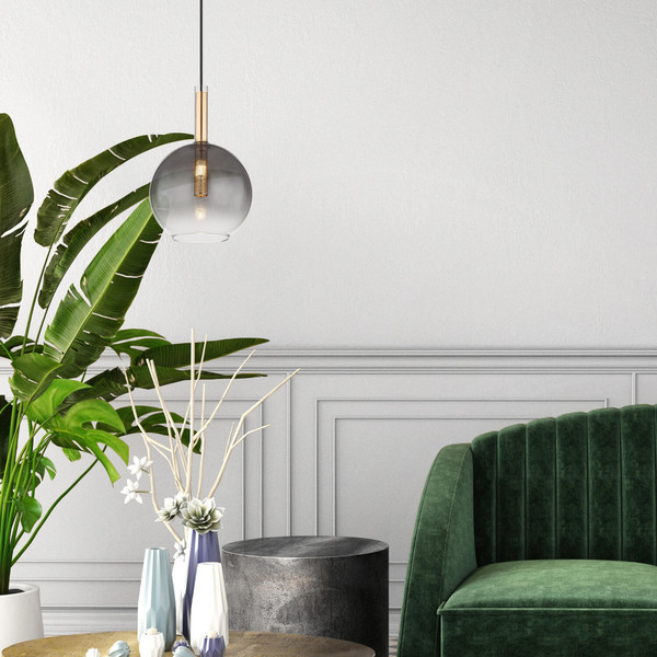 Globo Elisabeth G9 Hängeleuchte 10W Messingfarben, Metall Ø18cm 16045H1