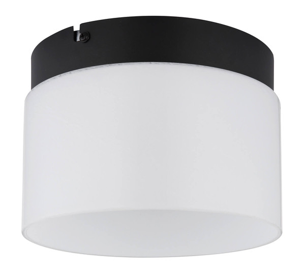 Globo Trenton LED Deckenleuchte 10W CCT Schwarz Matt, Metall Memoryfunktion Ø20cm 16052D