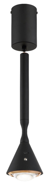 Globo LED Pendelleuchte Lucinda 4,5W dimmbar Akku CCT extra-warm-/neutral-/tageslichtweiss Schwarz matt Metall Ø10cm